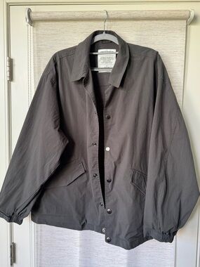 Vintage Chevignon France Charcoal Gray Harrington Jacket